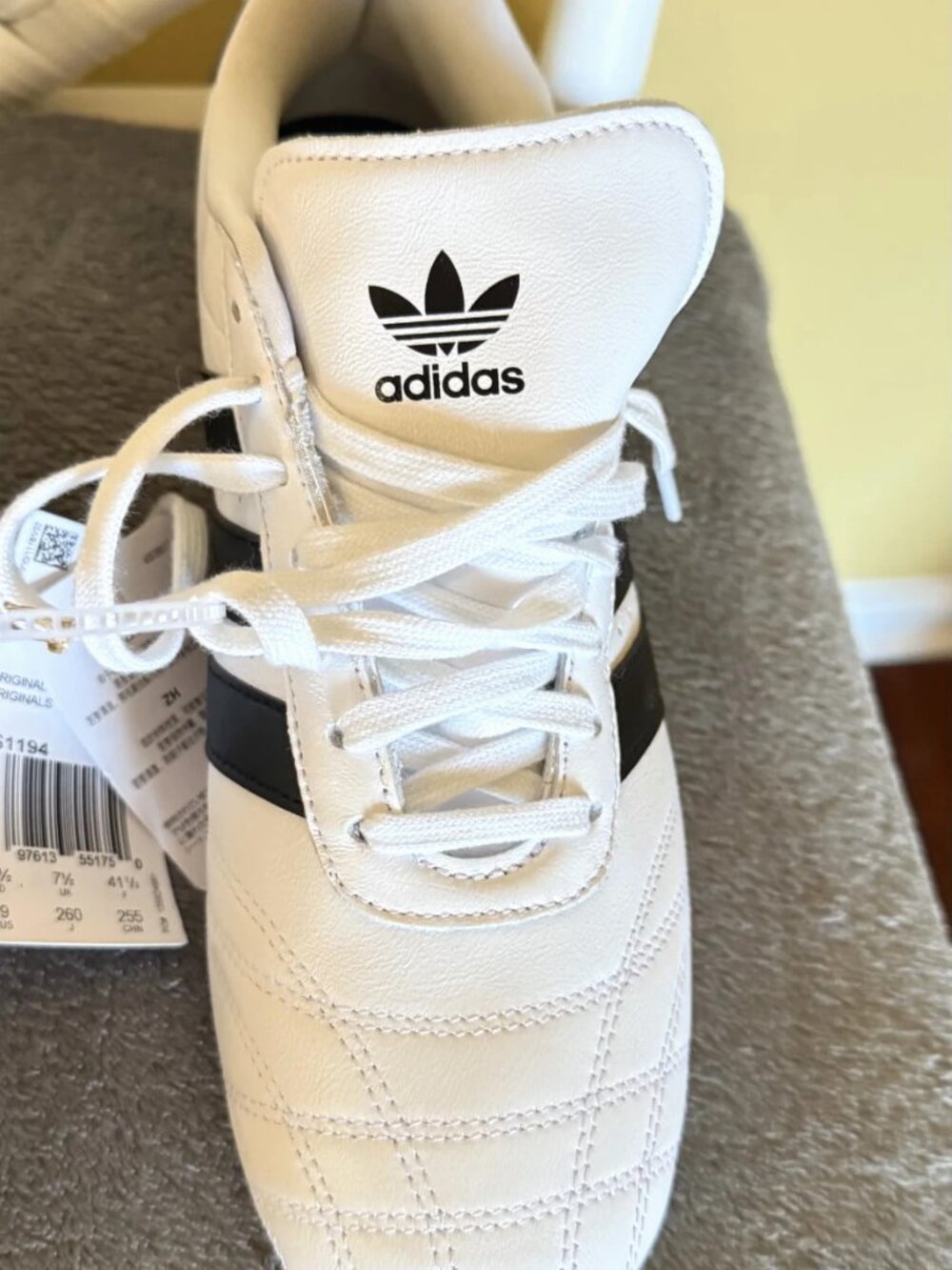 adidas Originals Taekwondo Lace White Black Women's Size 9 (Men 7.5) NWT JS1194 - Picture 8 of 16